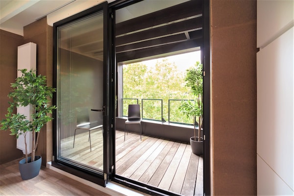 Foto van De Industriële Appartementen|2BBK|NS - Vakantiehuis in Antwerp - TerraceBalcony