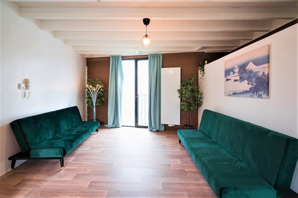 Foto van De Industriële Appartementen|2BBK|NS - Vakantiehuis in Antwerp - LivingRoom
