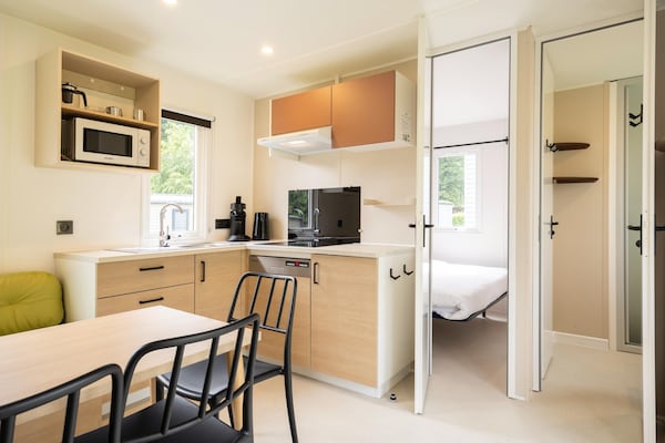 Foto van Cordelia Lodge met tuin en picknickplaats - Vakantiehuis in Ravels - Kitchen