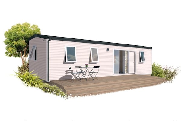 Foto van Cordelia Lodge met tuin en picknickplaats - Vakantiehuis in Ravels - ExteriorSummer