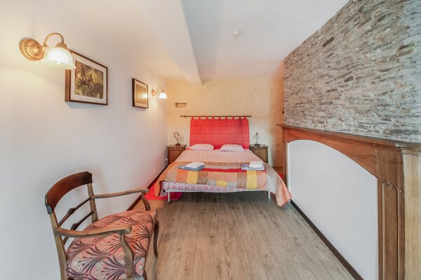 Foto van Authentieke kasteelhoeve in Gouvy met een tuin - Vakantiehuis in Gouvy - BedRoom