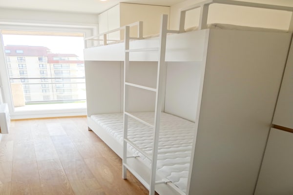 Foto van Zolderappartement in Nieuwpoort aan zee - Vakantiehuis in Nieuwpoort - BedRoom