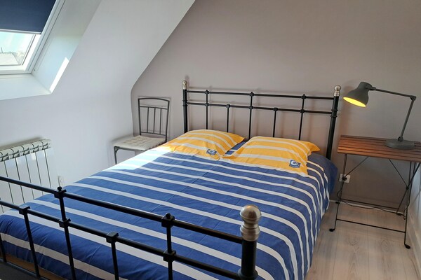 Foto van Vakantiehuis in Frankrijk bij zandstranden - Vakantiehuis in Guissény - BedRoom