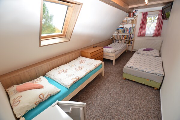 Foto van Huis in Bohemen bij Skibaan - Vakantiehuis in Mezihoří - BedRoom