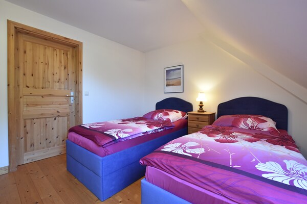 Foto van Romantische Ferienwohnung in Boldenshagen - Vakantiehuis in Kröpelin OT Boldenshagen - BedRoom