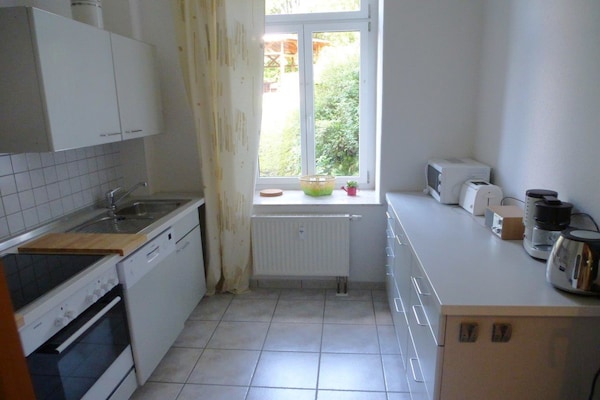 Foto van Retraite in het Ertsgebergte - Vakantiehuis in Grunhainichen-Borstendorf - Kitchen