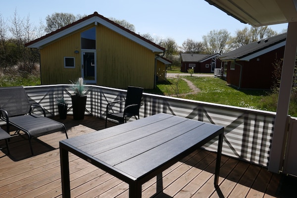 Foto van Deluxe Coastal Lodge met sauna - Vakantiehuis in Großenbrode - terrace