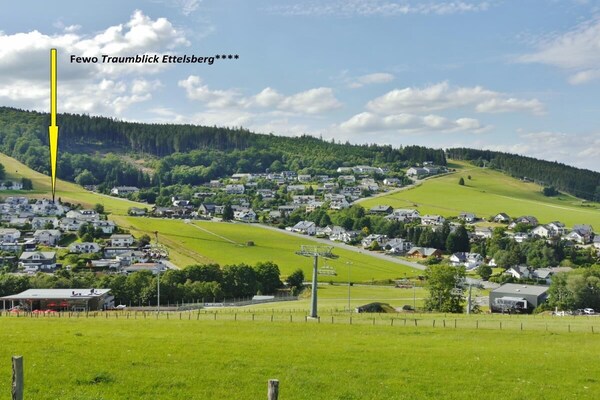 Foto van Droomuitzicht vanaf de zonnelift - Vakantiehuis in Willingen - Untagged