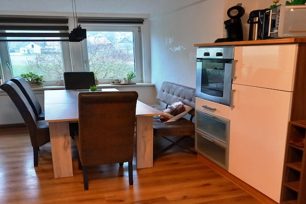 Foto van Stijlvol appartement in Stormbruch met tuin - Vakantiehuis in Diemelsee-Stormbruch - Kitchen