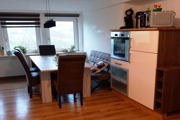 Foto van Stijlvol appartement in Stormbruch met tuin - Vakantiehuis in Diemelsee-Stormbruch - Kitchen