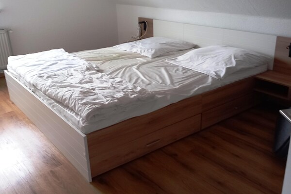 Foto van Stijlvol appartement in Stormbruch met tuin - Vakantiehuis in Diemelsee-Stormbruch - BedRoom