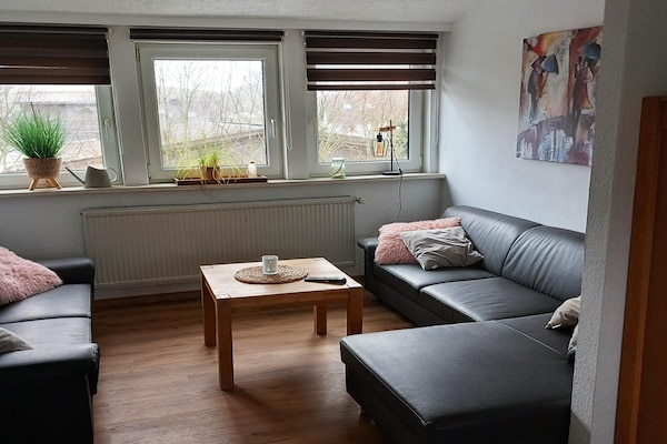 Foto van Stijlvol appartement in Stormbruch met tuin - Vakantiehuis in Diemelsee-Stormbruch - LivingRoom