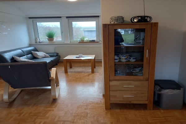 Foto van Stijlvol appartement in Stormbruch met tuin - Vakantiehuis in Diemelsee-Stormbruch - LivingRoom