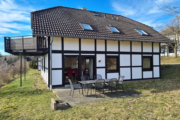 Foto van Appartement in Frankenau vlakbij skipistes - Vakantiehuis in Frankenau - ExteriorSummer