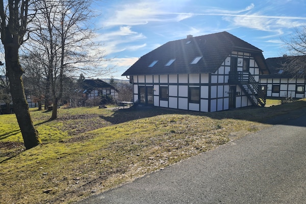 Foto van Appartement in Frankenau vlakbij skipistes - Vakantiehuis in Frankenau - ExteriorSummer