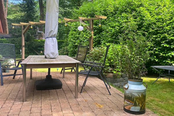 Foto van Ferienhaus Boschhuys - Vakantiehuis in Uelsen - TerraceBalcony