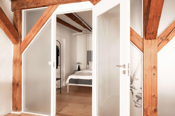Foto van Deens huis in iconische binnenplaats van Nyhavn - Vakantiehuis in København - Landing