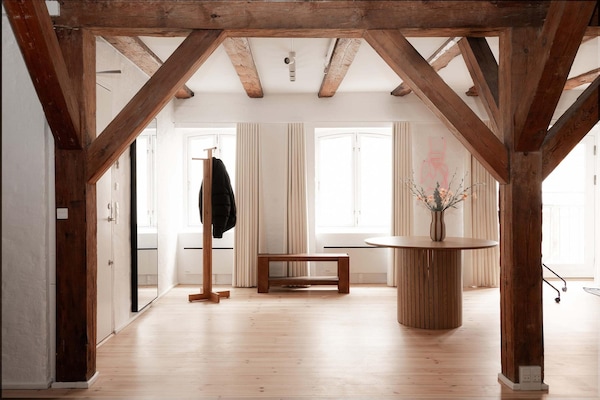 Foto van Deens huis in iconische binnenplaats van Nyhavn - Vakantiehuis in København - Landing