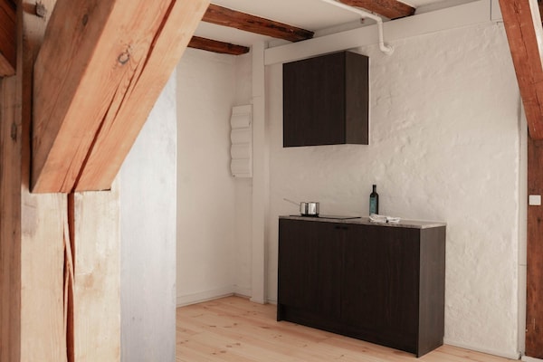 Foto van Deens huis in iconische binnenplaats van Nyhavn - Vakantiehuis in København - Kitchen