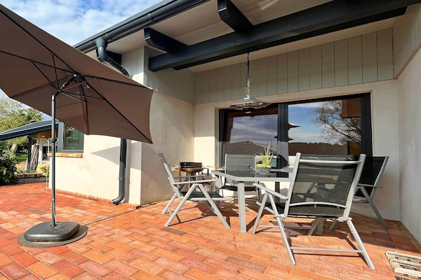 Foto van Vakantieappartement met eigen toegang tot het meer en een aanlegsteiger. - TerraceBalcony