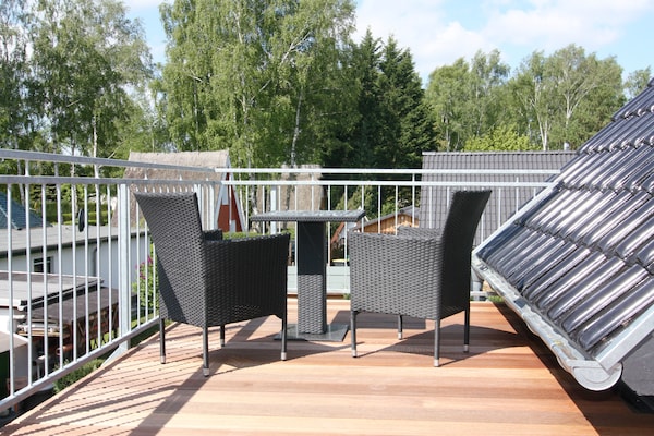 Foto van Vakantiehuis, Trassenheide - Vakantiehuis in Trassenheide - TerraceBalcony