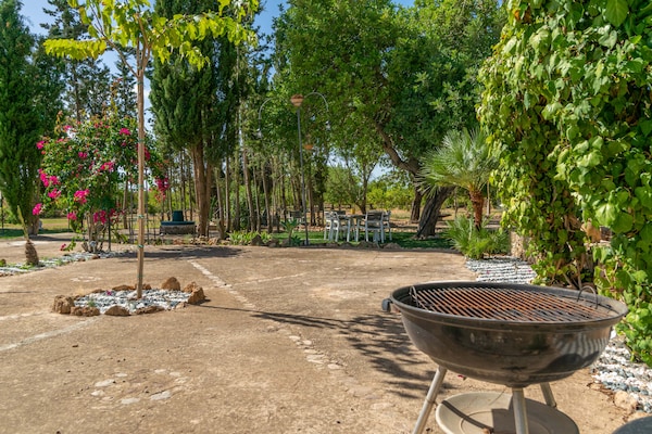 Foto van Villa in Santa Maria met zoutwaterzwembad - Vakantiehuis in Santa María Del Cami, Illes Balears - GardenSummer
