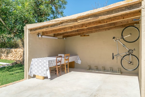 Foto van Villa in Santa Maria met zoutwaterzwembad - Vakantiehuis in Santa María Del Cami, Illes Balears - Facilities
