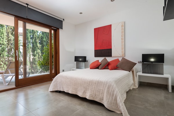 Foto van Villa in Mancor met Uitzicht op Bergen - Vakantiehuis in , Illes Balears - 