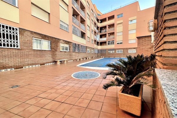 Foto van Appartement in Roquetas de Mar met balkon - Vakantiehuis in Roquetas de Mar - PoolOfHouse