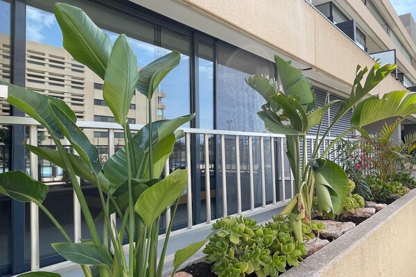 Foto van Familieappartement aan zee in Almería - Vakantiehuis in Roquetas de Mar - Landing