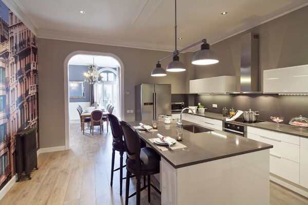 Foto van Appartement in de omgeving van Barcelona - Vakantiehuis in Barcelona - Kitchen