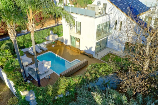 Foto van Ruime villa voor 12 personen in Puerto Banús - Vakantiehuis in Marbella - Outdoor