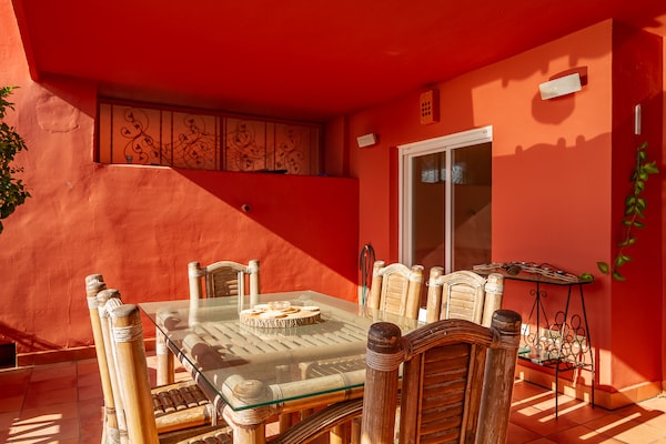 Foto van Penthouse in Torrox Costa met Zeezicht - Vakantiehuis in Torrox Costa - TerraceBalcony