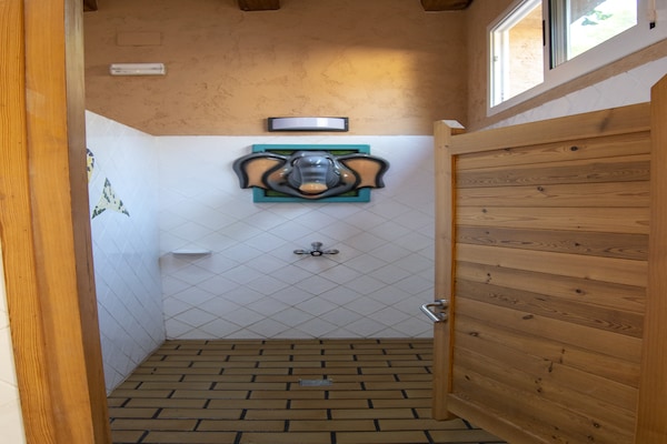 Foto van Cottage in Tarragona met Privéstrand - Vakantiehuis in La Torre del Sol, Tarragona - BathRoom