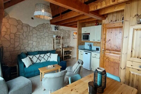 Foto van Appartement in Réallon met uitzicht op de vallei - Vakantiehuis in REALLON - Untagged