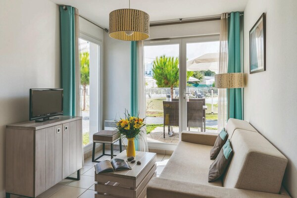 Foto van Duplex vakantiehuis vlakbij het strand - Vakantiehuis in Saint-Palais-sur-Mer - LivingRoom