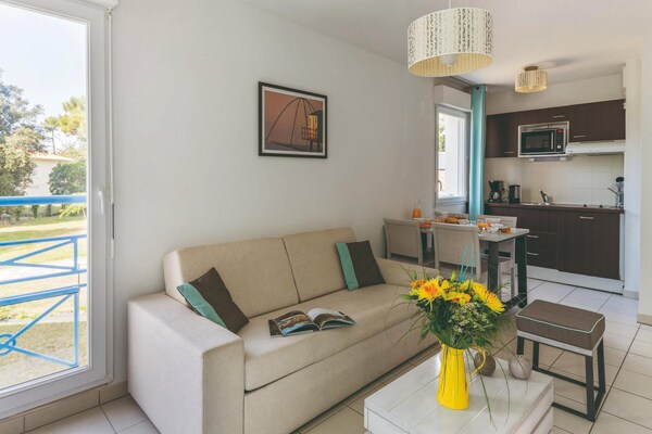 Foto van Duplex vakantiehuis vlakbij het strand - Vakantiehuis in Saint-Palais-sur-Mer - LivingRoom