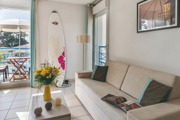 Foto van Duplex vakantiehuis vlakbij het strand - Vakantiehuis in Saint-Palais-sur-Mer - LivingRoom