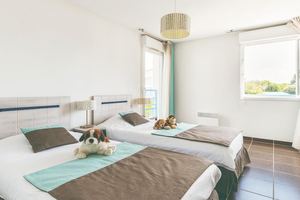 Foto van Duplex-vakantiehuis voor het hele gezin - Vakantiehuis in Saint-Palais-sur-Mer - BedRoom