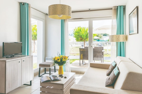 Foto van Duplex-vakantiehuis voor het hele gezin - Vakantiehuis in Saint-Palais-sur-Mer - LivingRoom