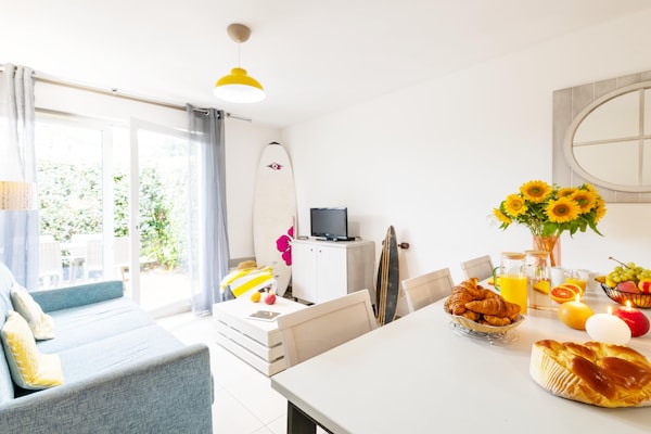 Foto van Duplex-vakantiehuis voor het hele gezin - Vakantiehuis in Saint-Palais-sur-Mer - DiningRoom