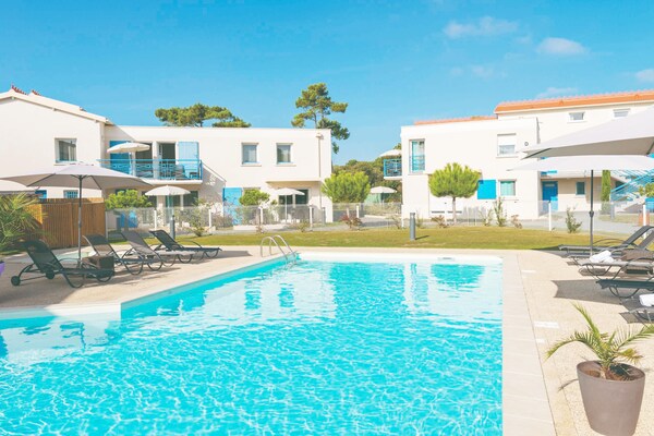 Foto van Duplex-vakantiehuis voor het hele gezin - Vakantiehuis in Saint-Palais-sur-Mer - PoolOfHouse