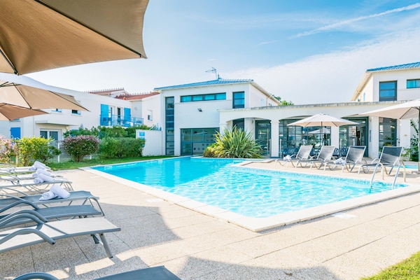 Foto van Duplex-vakantiehuis voor het hele gezin - Vakantiehuis in Saint-Palais-sur-Mer - PoolOfHouse