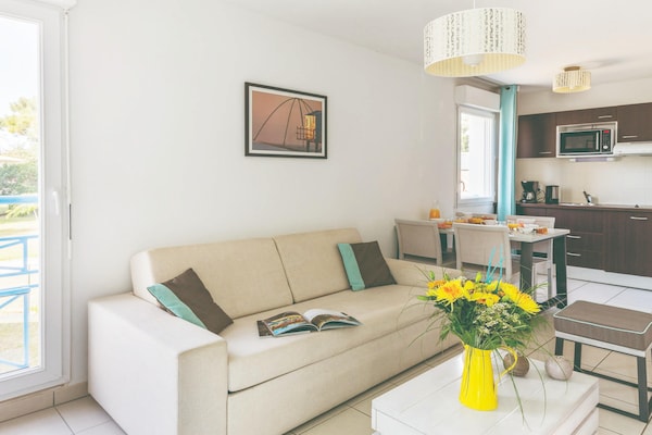 Foto van Duplex-vakantiehuis voor het hele gezin - Vakantiehuis in Saint-Palais-sur-Mer - LivingRoom