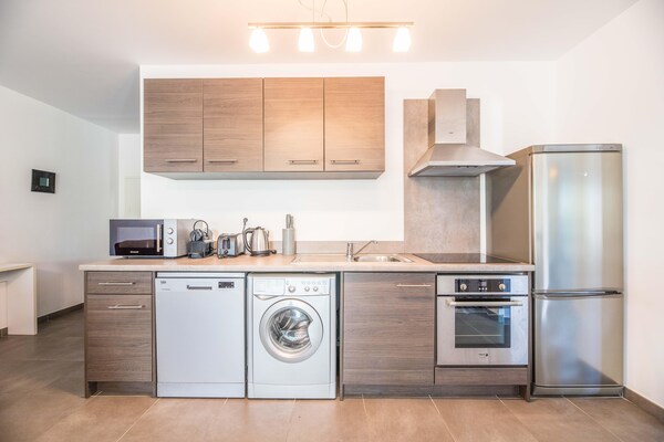 Foto van Corsicaans appartement met pergola - Vakantiehuis in Porto-Vecchio - Kitchen