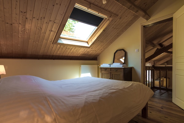 Foto van Cottage in Chaleix bij Bos en Meer - Vakantiehuis in Chalais - BedRoom