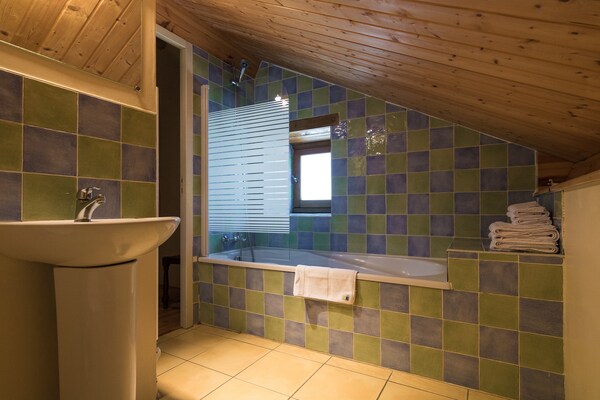 Foto van Cottage in Chaleix bij Bos en Meer - Vakantiehuis in Chalais - BathRoom