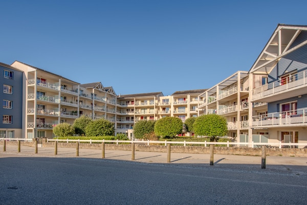Foto van Appartement met uitzicht op de oceaan, retraite - Vakantiehuis in Plougonvelin - Outdoor