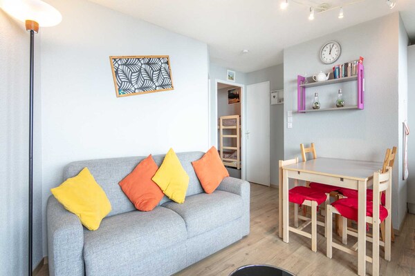 Foto van Appartement met uitzicht op de vallei in Chamrousse - LivingRoom