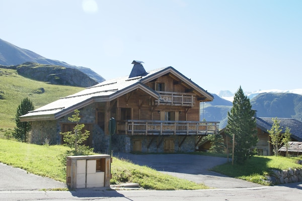 Foto van Gezinswoning in liften - Vakantiehuis in Huez - ExteriorSummer